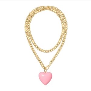 Roxanne Assoulin The Big Puffy Heart Charm Necklace